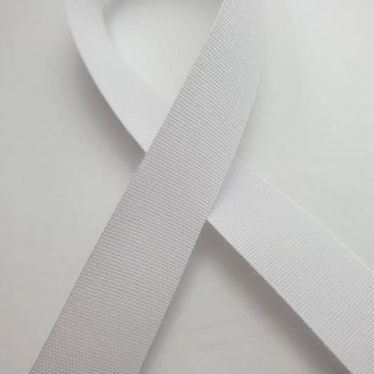 ~PLAIN WEAVE FAUX COTTON - PERMANENT PRINT - NARROW FABRIC LABELS
