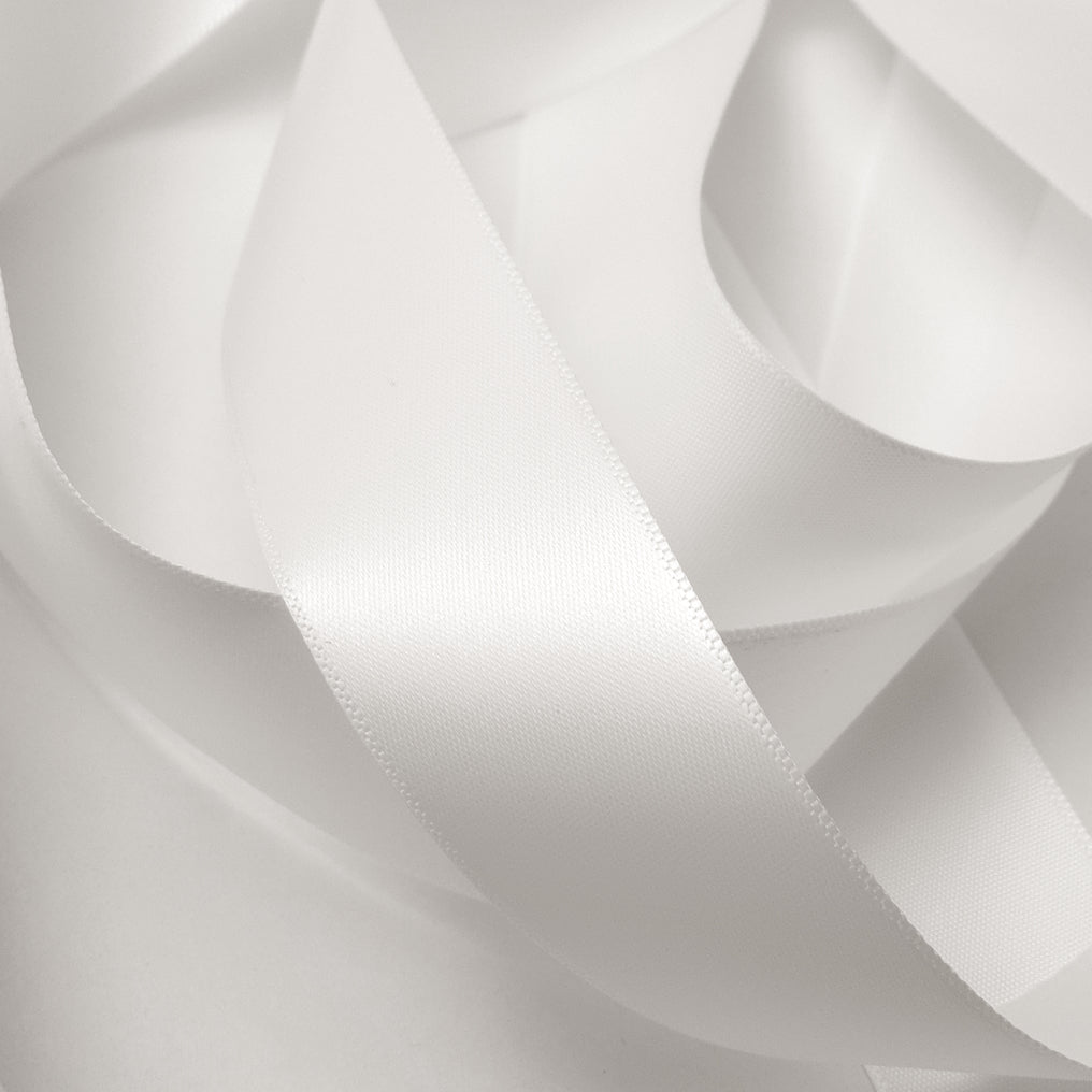 ~WHITE SATIN - STANDARD PRINT - FABRIC LABELS