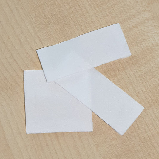 ~CUSTOM PRINTED PRE CUT WOVEN BLANKS - PERMANENT PRINT - FABRIC LABELS