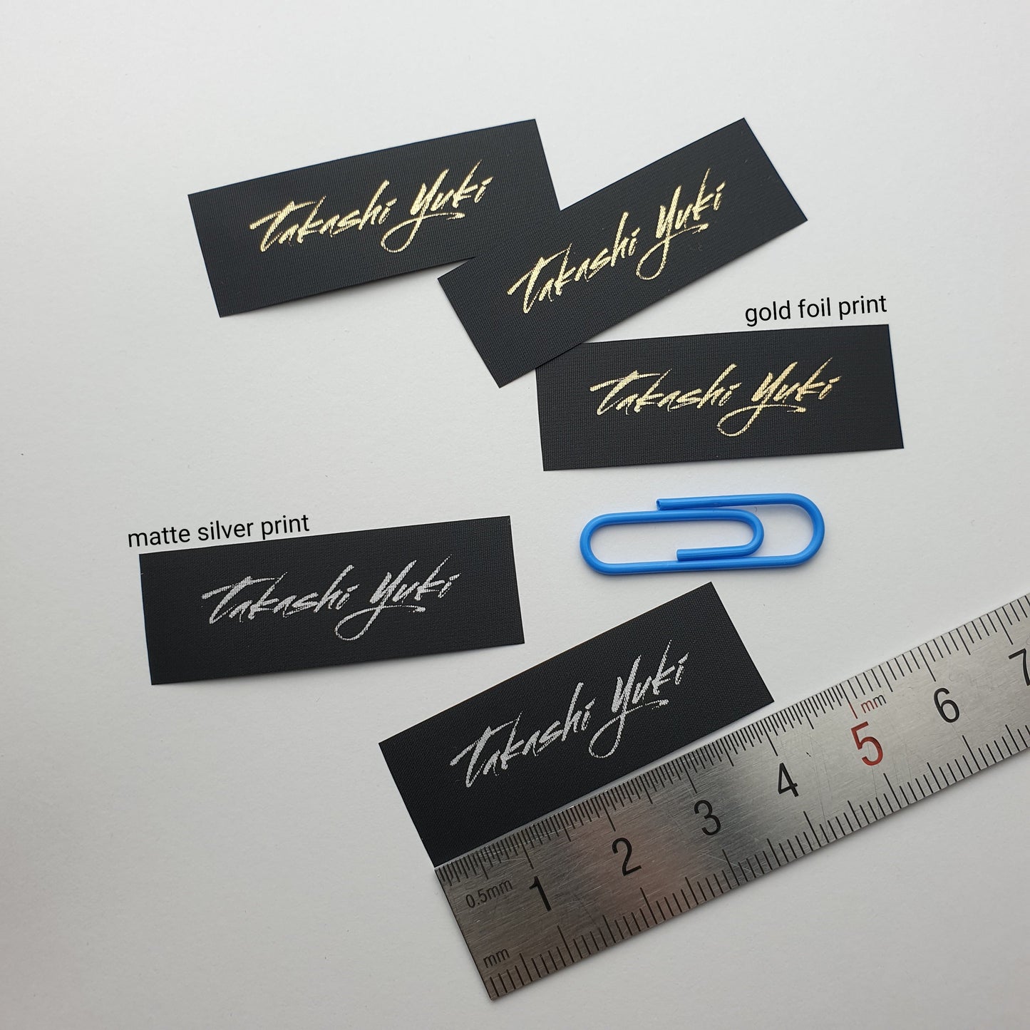 #12BPT - POLYESTER TAPE SEW-ON-FLAT LABELS
